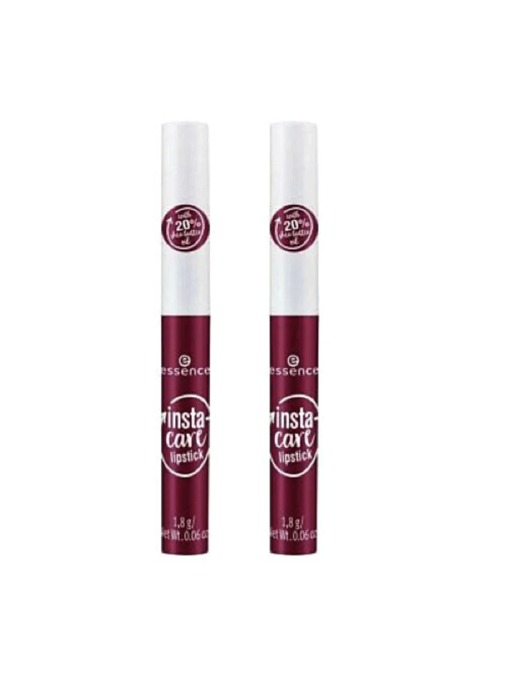 2-Pack: NEW Essence Insta-Care Melting Lipstick in 05 Sweet Poison (Lot of 2)